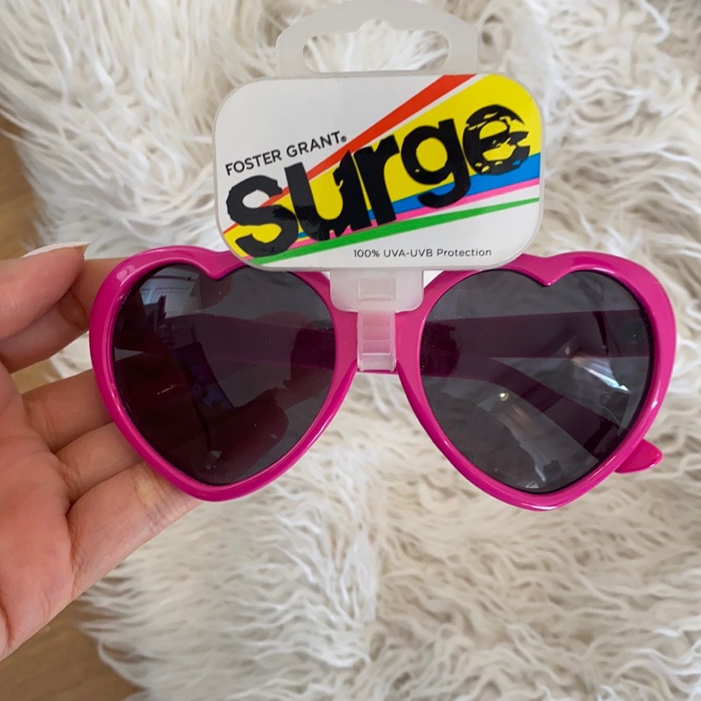 Pink Heart Glasses